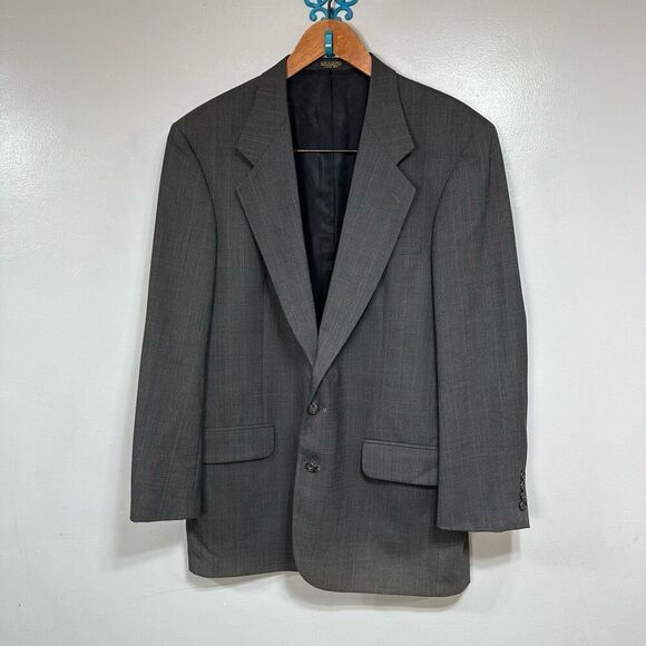 Oscar de la Renta Men’s Blazer Jacket sz 43L 100% Wool - Picture 1 of 9